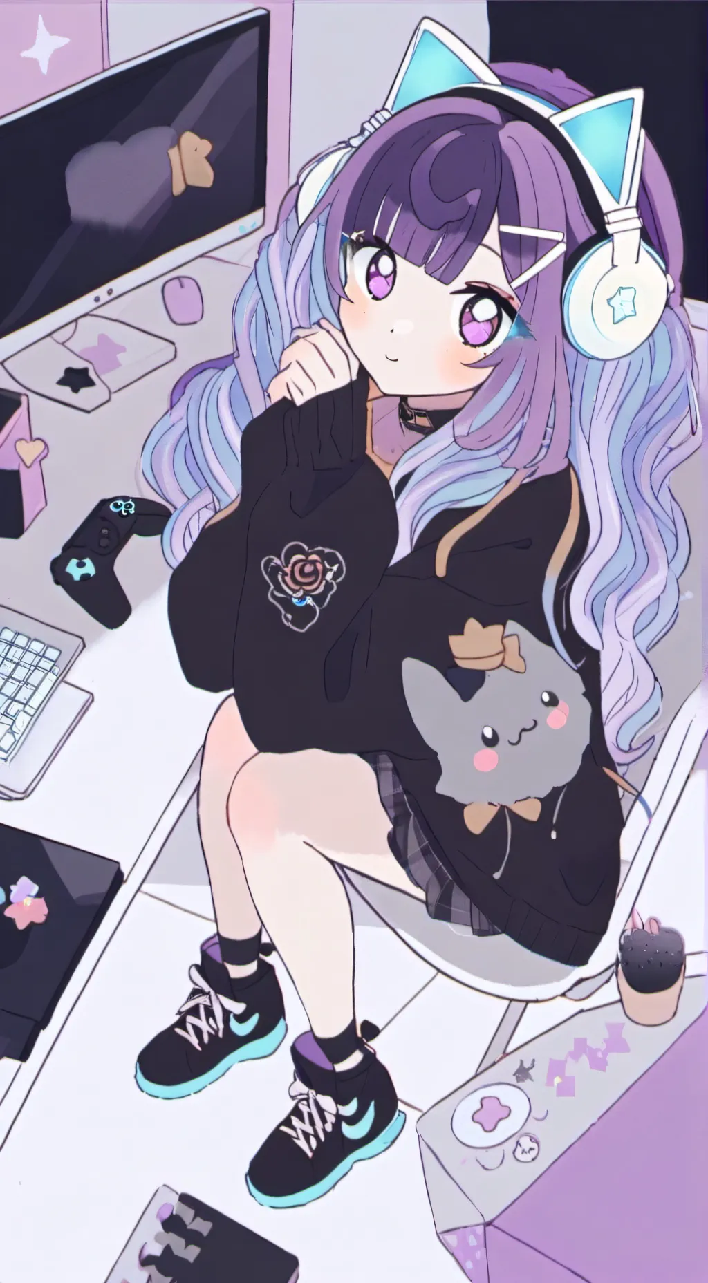 ai character: Emma  background