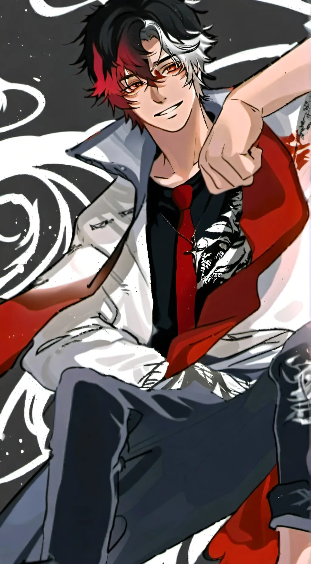 ai character: Santame background