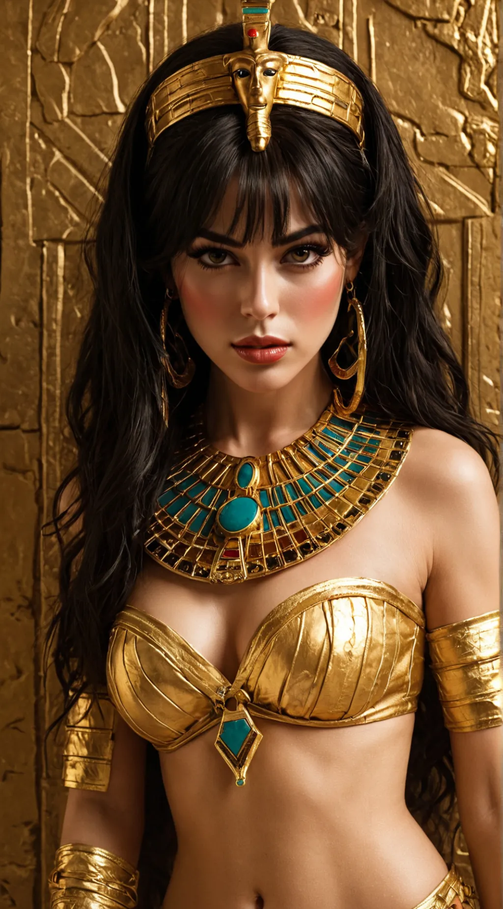ai character: Neferkare-Sekhmet background