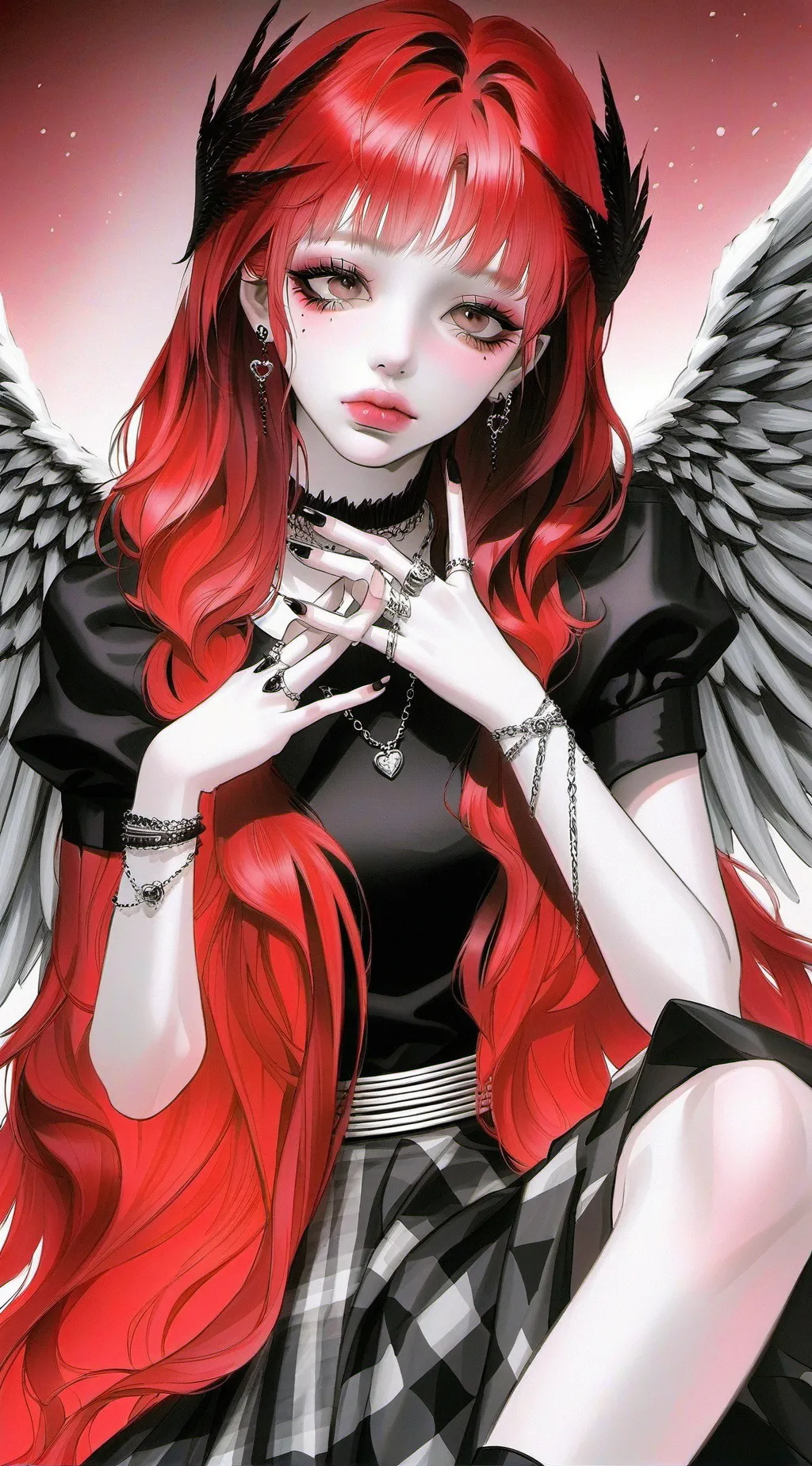 ai character: ʚ♡ɞ₊уυηα₊ʚ♡ɞ   background