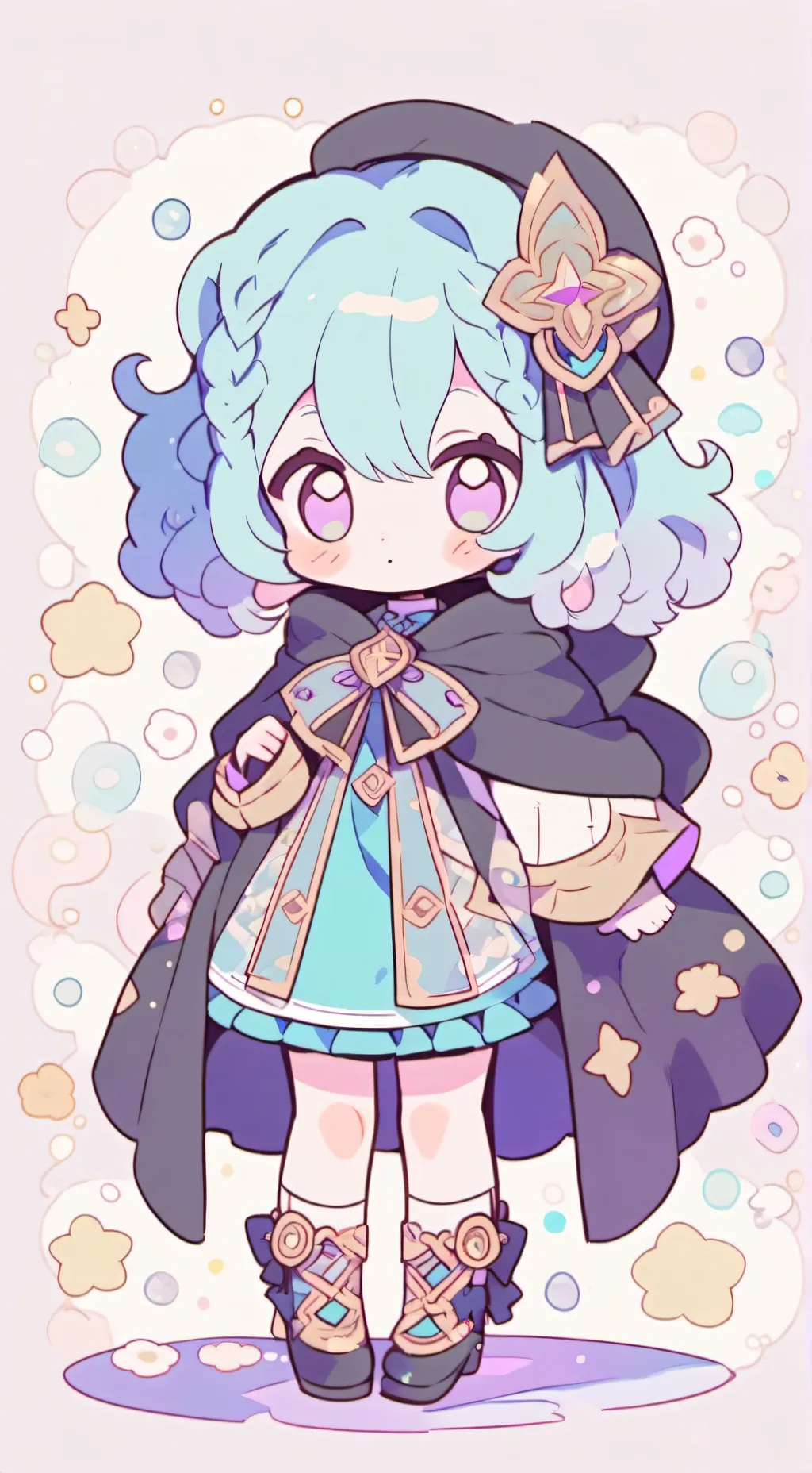 ai character: Smc child!! background