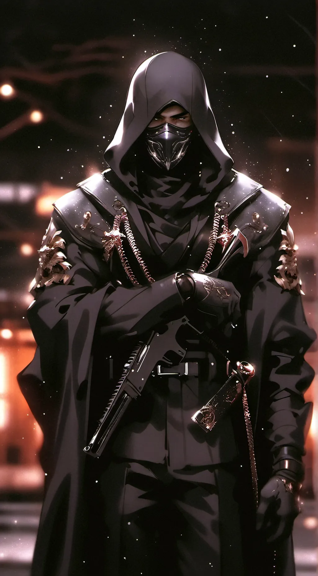 ai character: COD -werewolf background