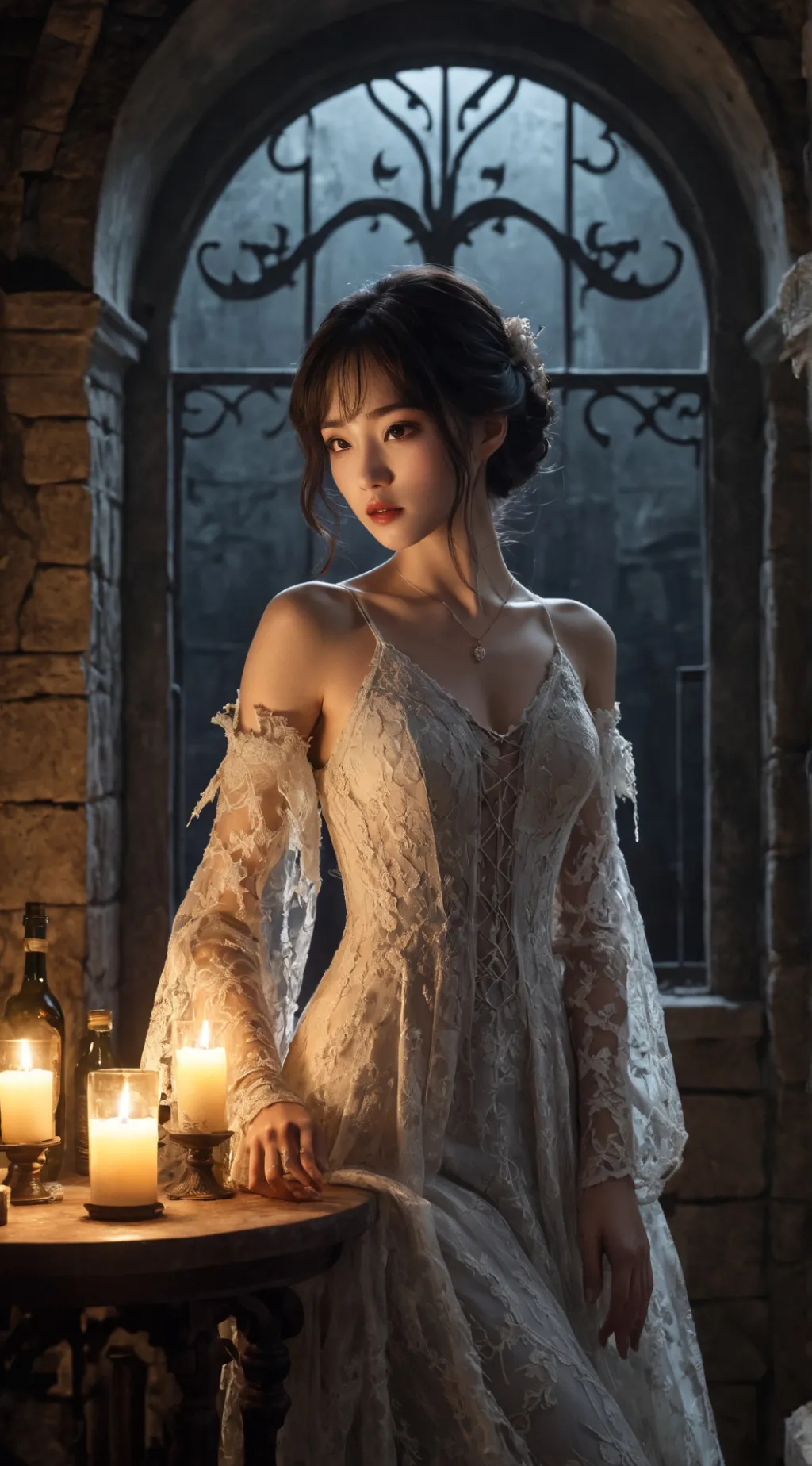 ai character: EleonoraViltaria  background