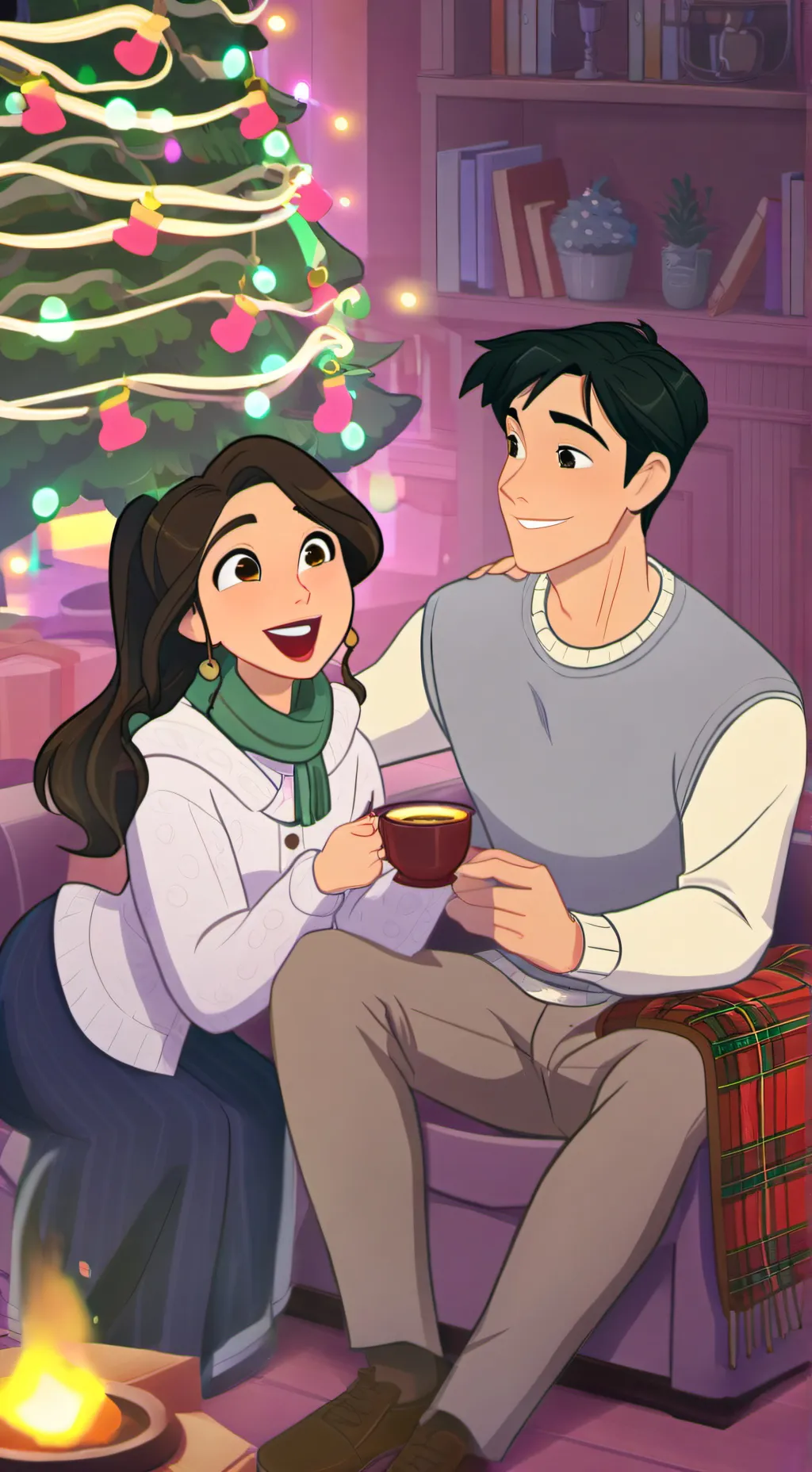 ai character: Sophia  background