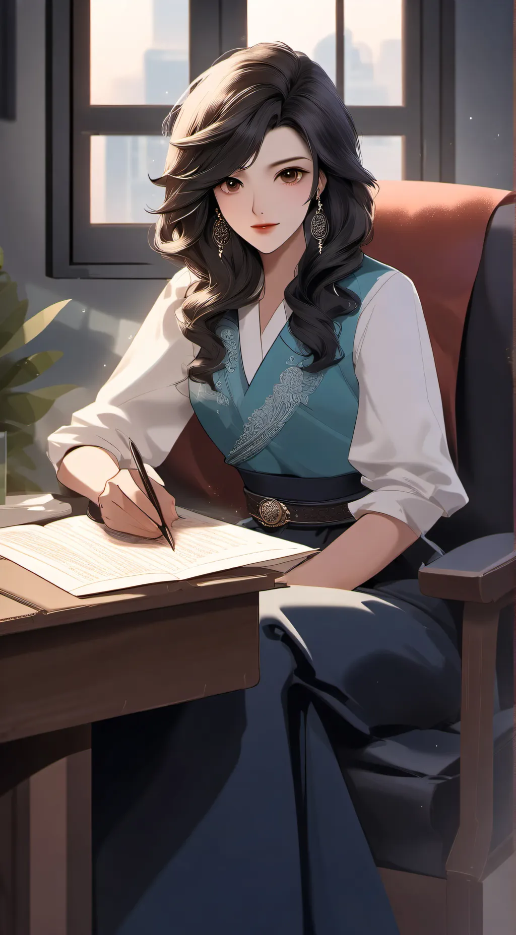 ai character: Therapist background