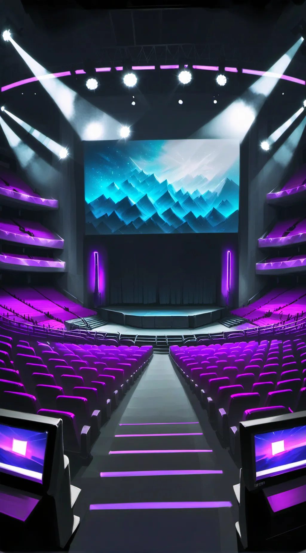 ai character: frost and phoenix  background