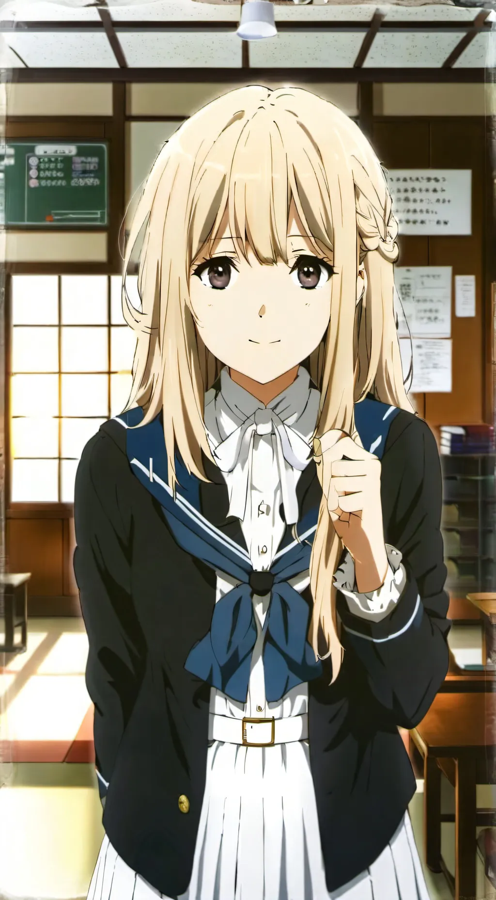 ai character: harmony background