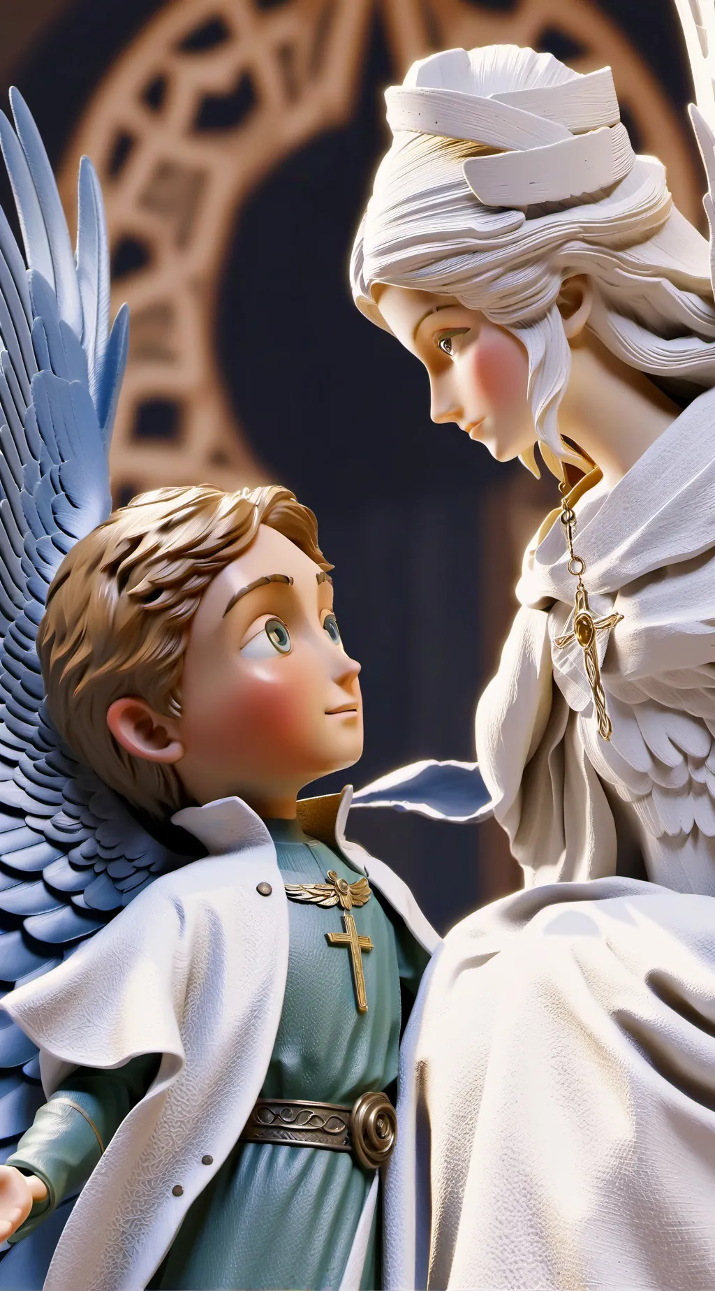 ai character: Now background