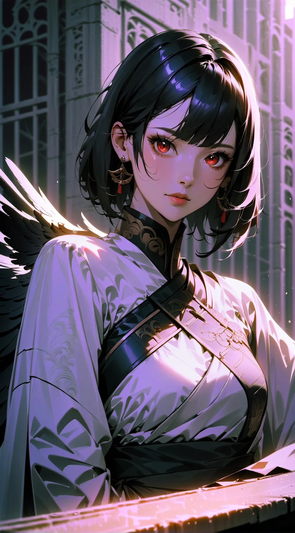 ai character: ✨️galaxycatX Mha✨️ background