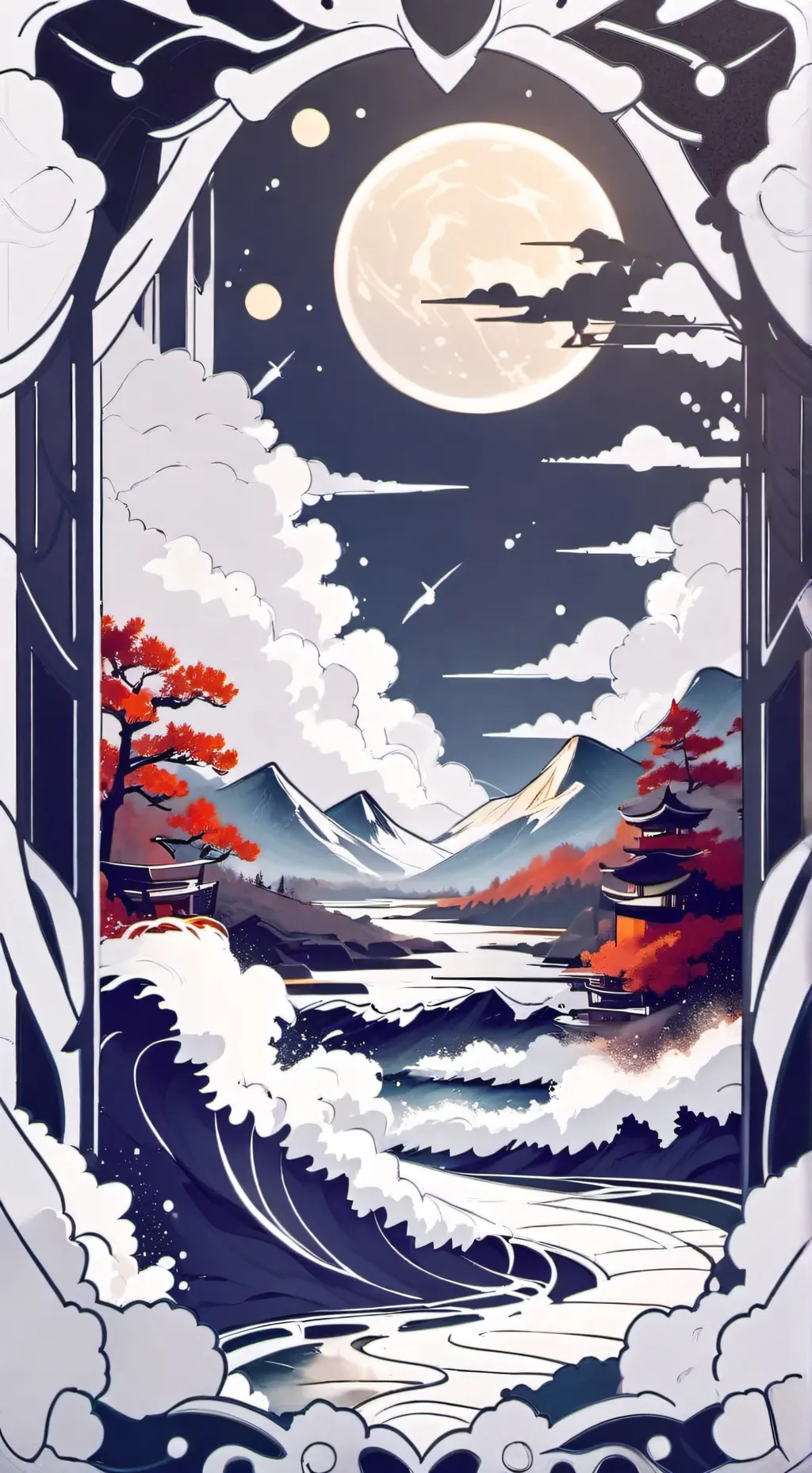 ai character: fs time machine background