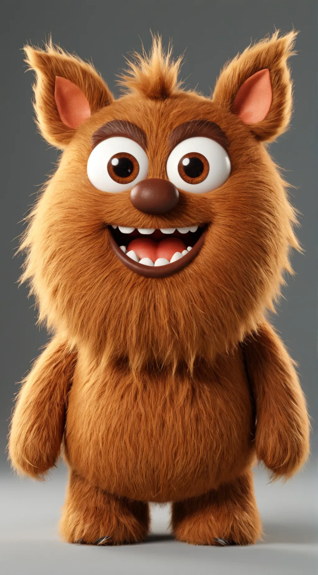 ai character: Labubu Dubai choc background