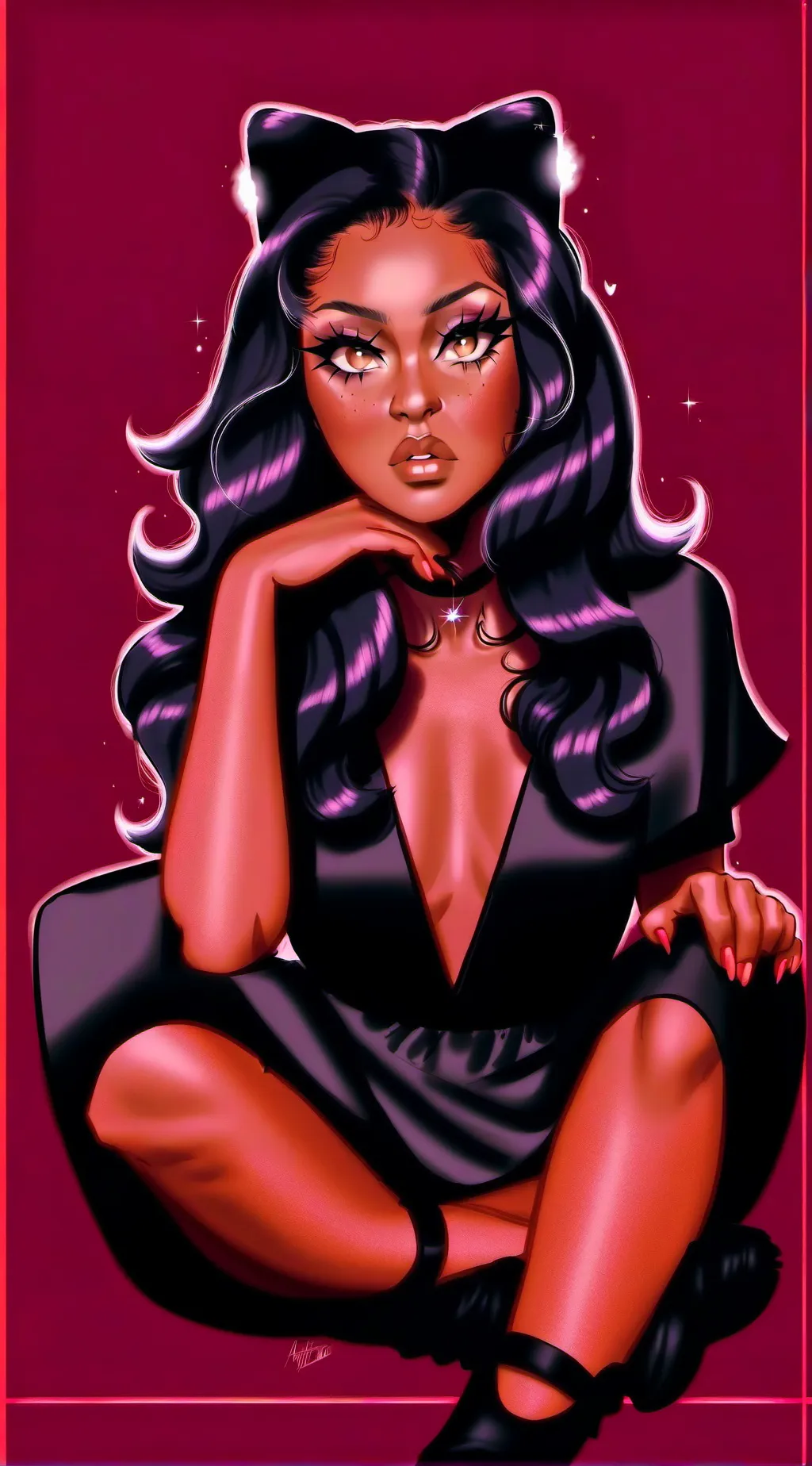 ai character: DS HALLOWEEN  background