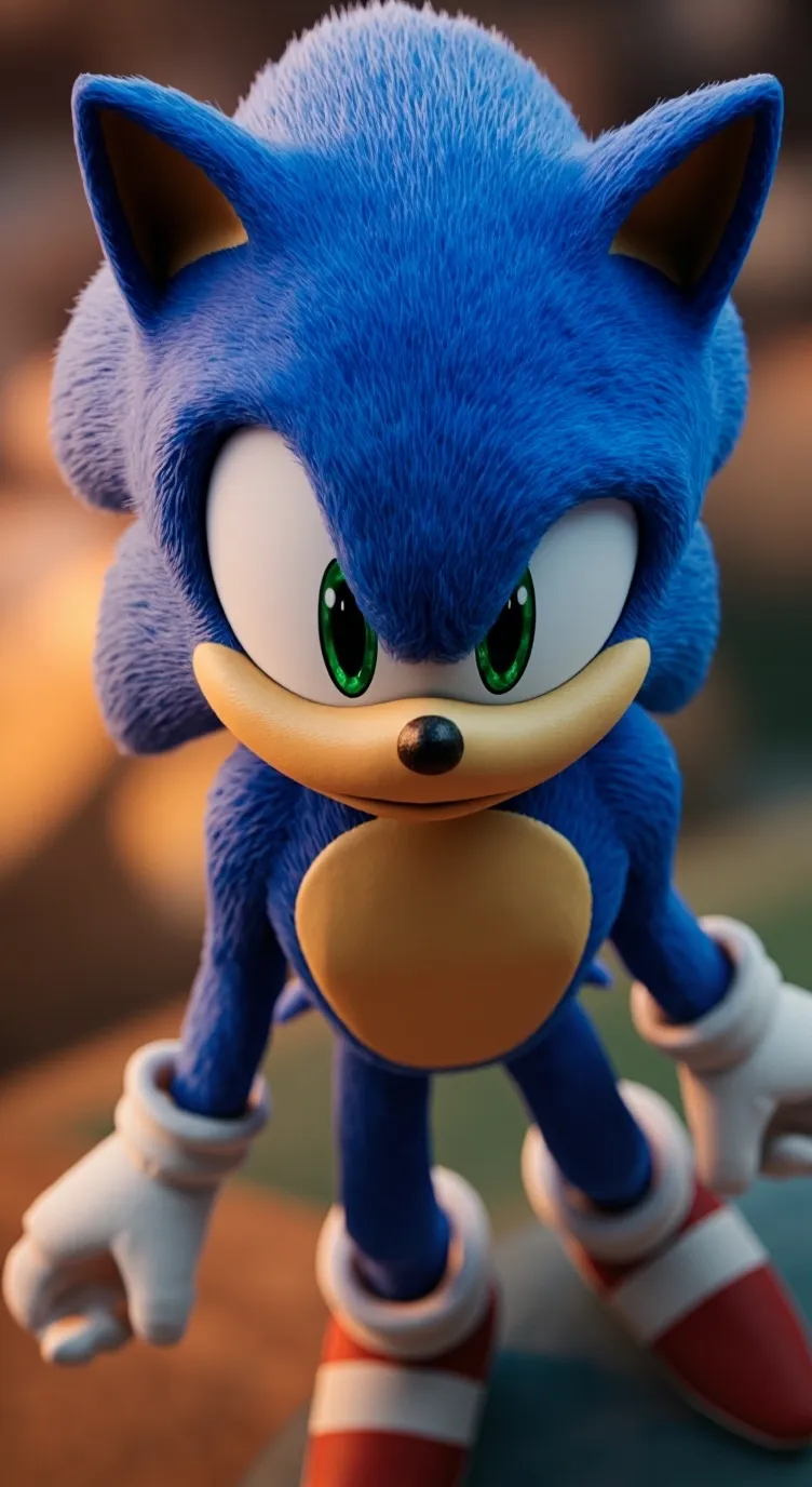 ai character: Sonic and friends background