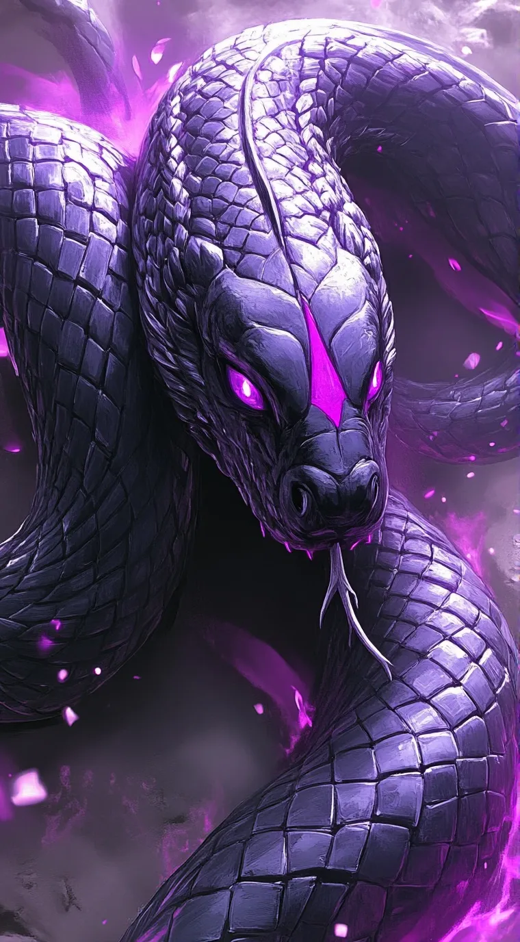 ai character: Snake background