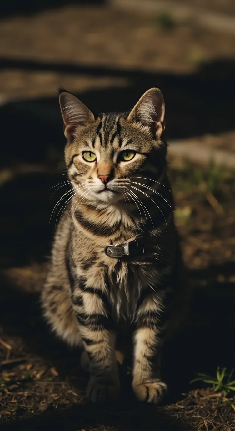 ai character: gato background