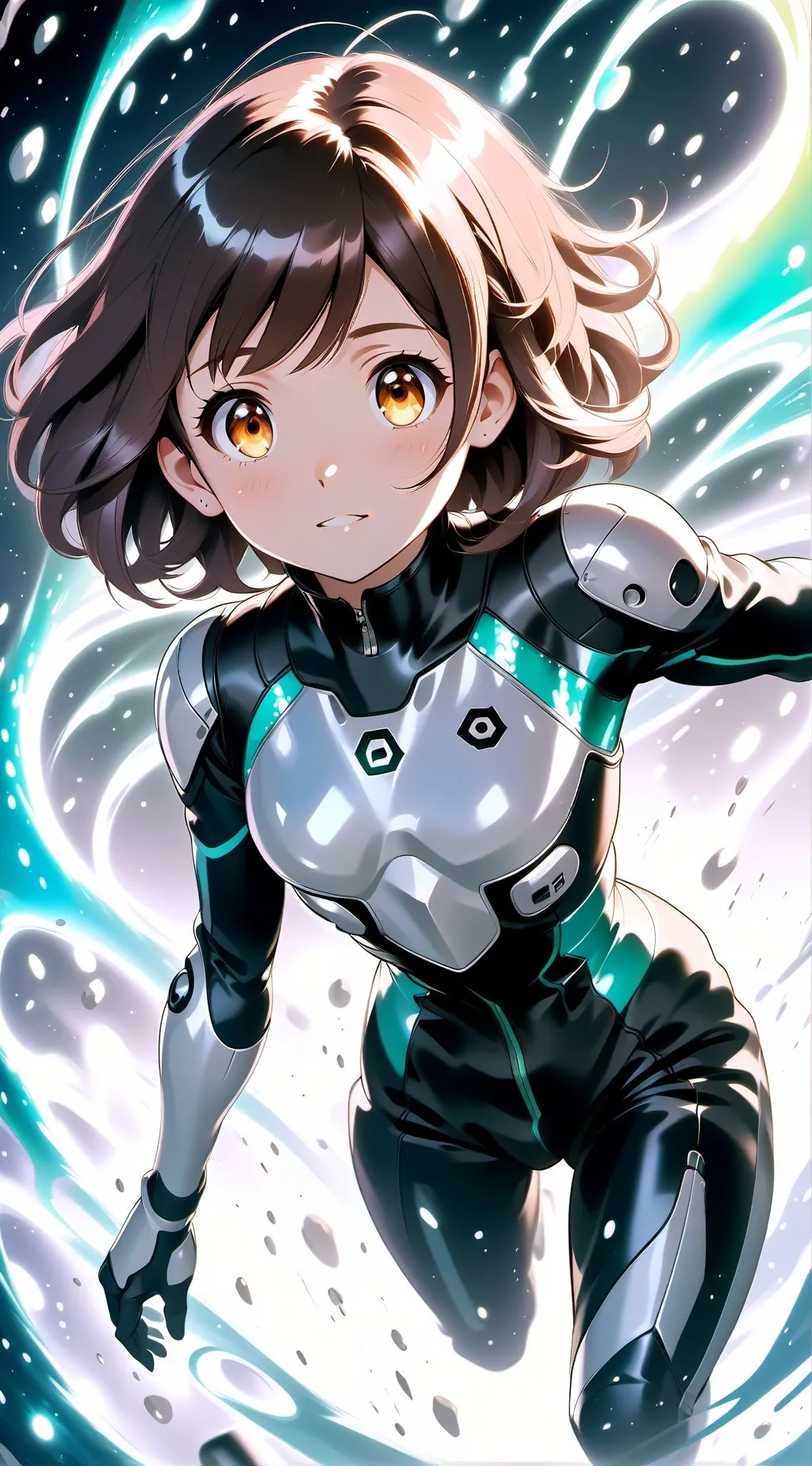 ai character: MHA singer  background