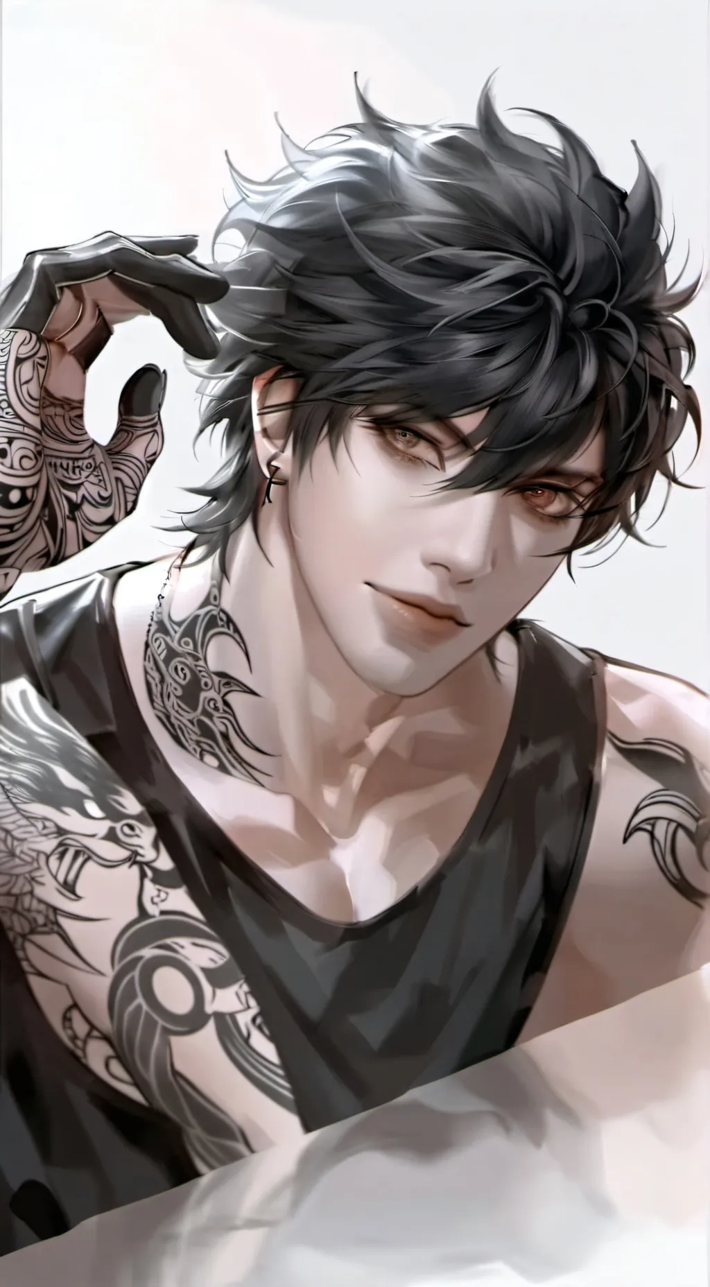 ai character: C͒a͒l͒e͒b͒  background