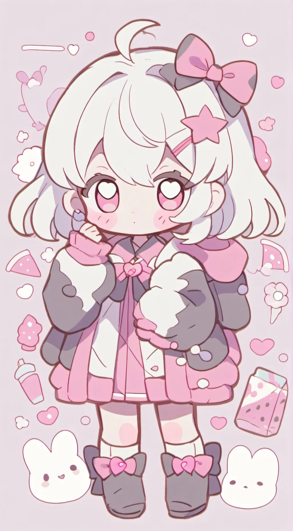 ai character: newborn background