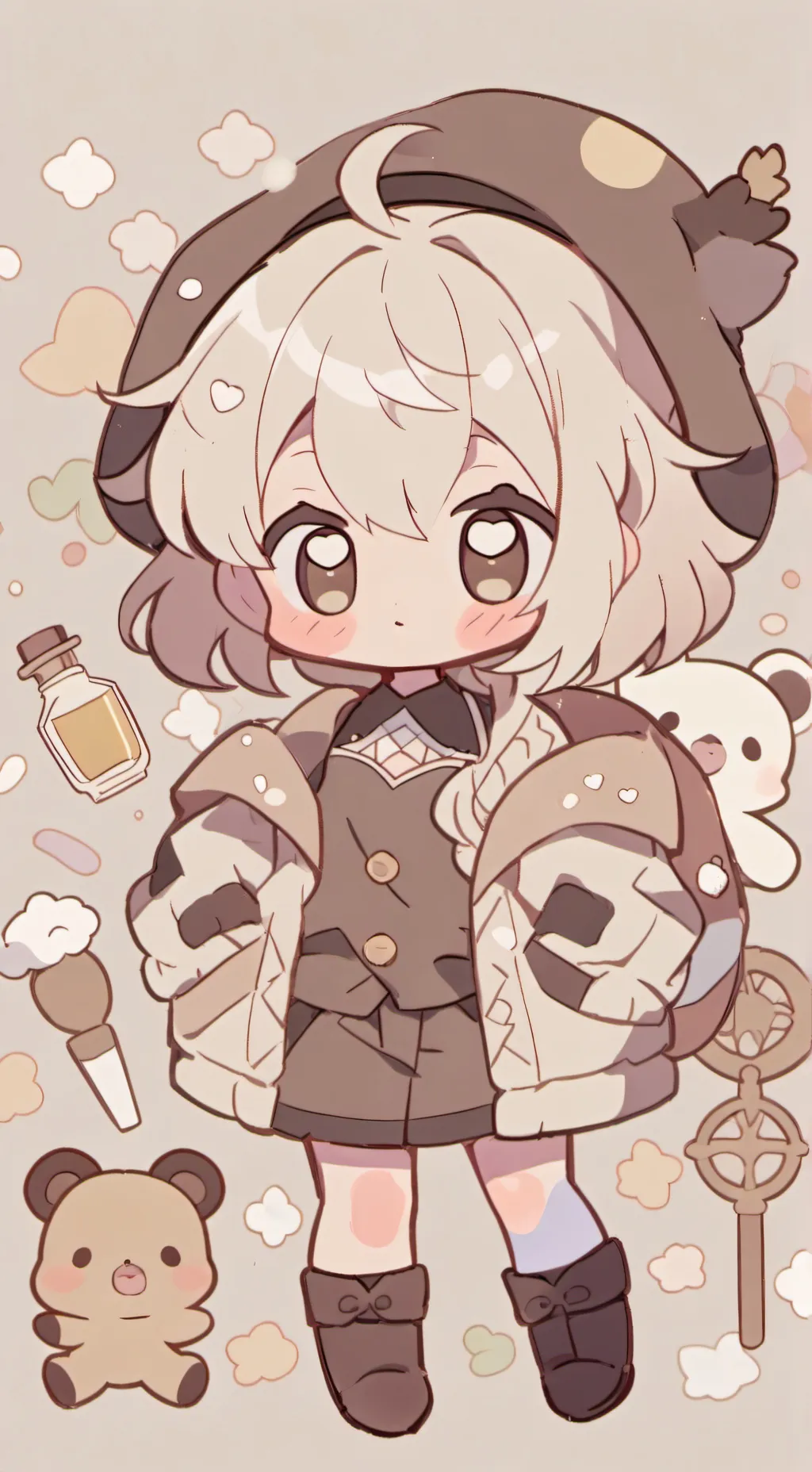 ai character: Tuesday Baby background