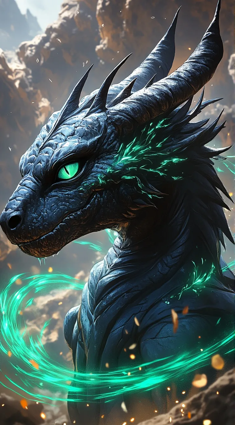 ai character: Wish Dragon background