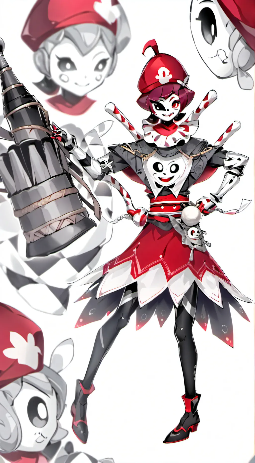 ai character: Kitty Hazbin hotel background