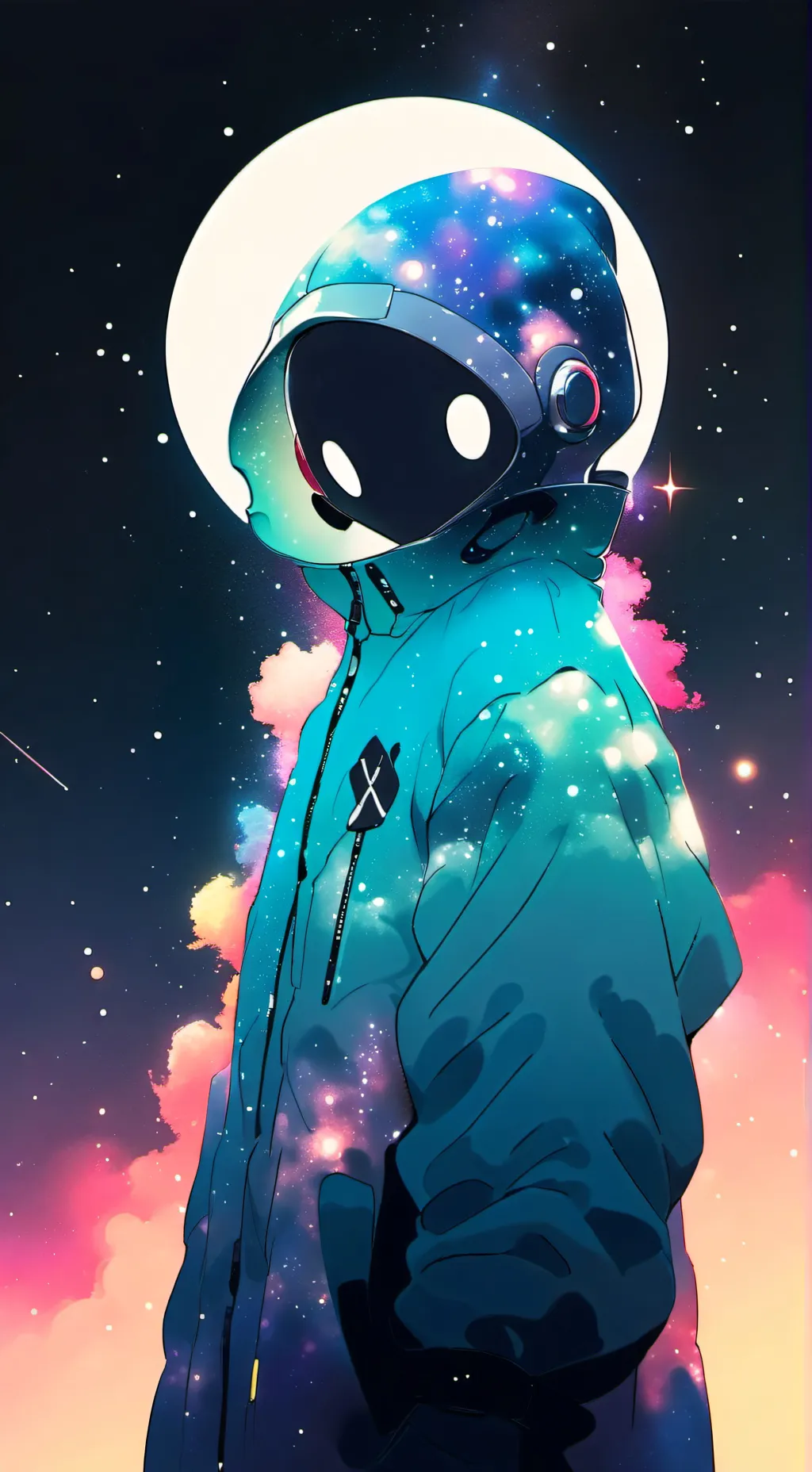 ai character: Cosmo  background