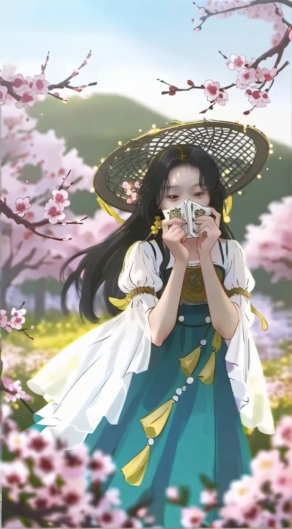 ai character: jjk  background