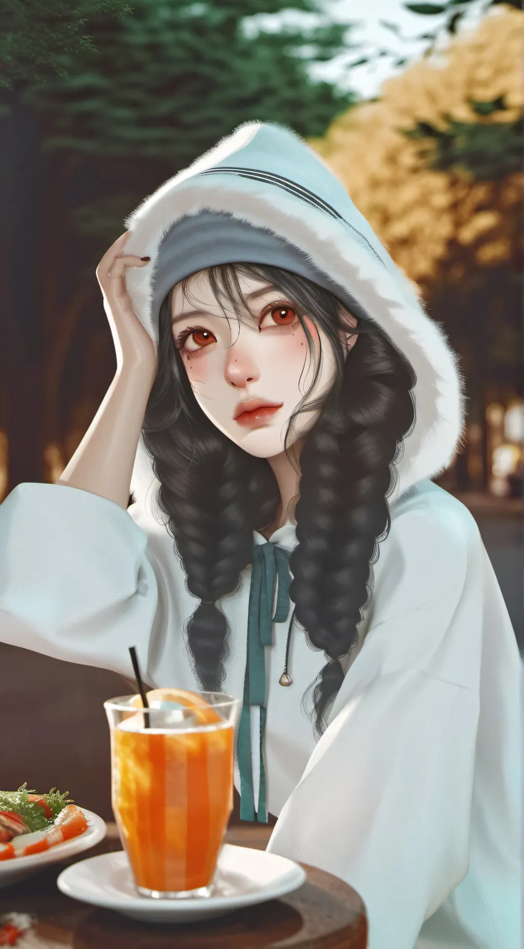 ai character: meow meow meowww background