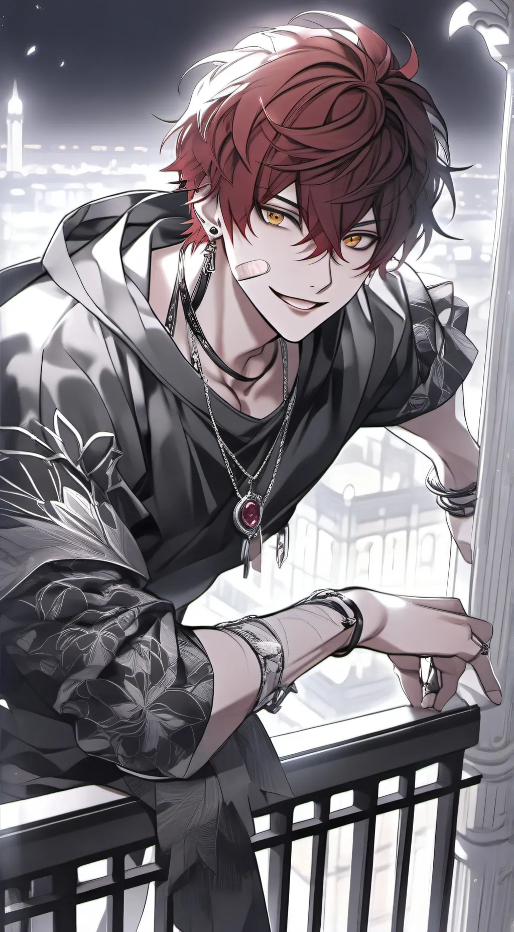 ai character: Axel Ott background