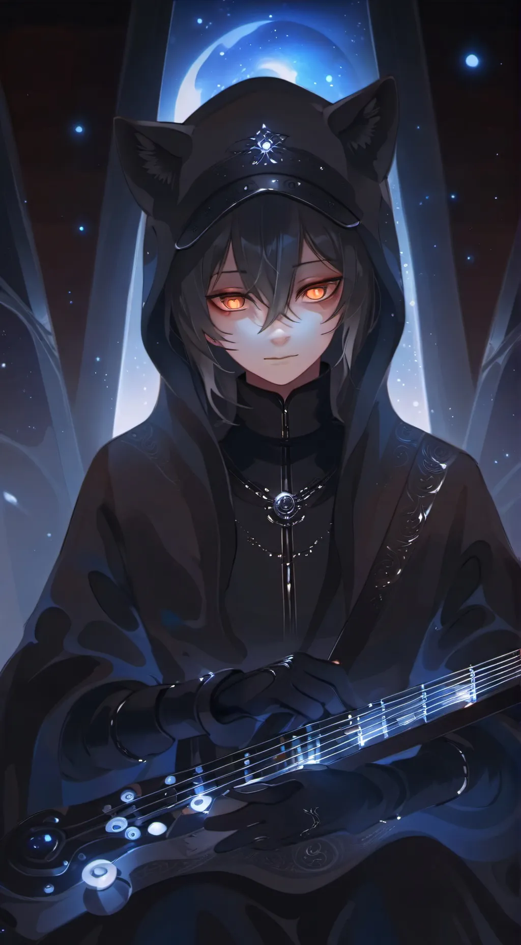 ai character: Daniel  background