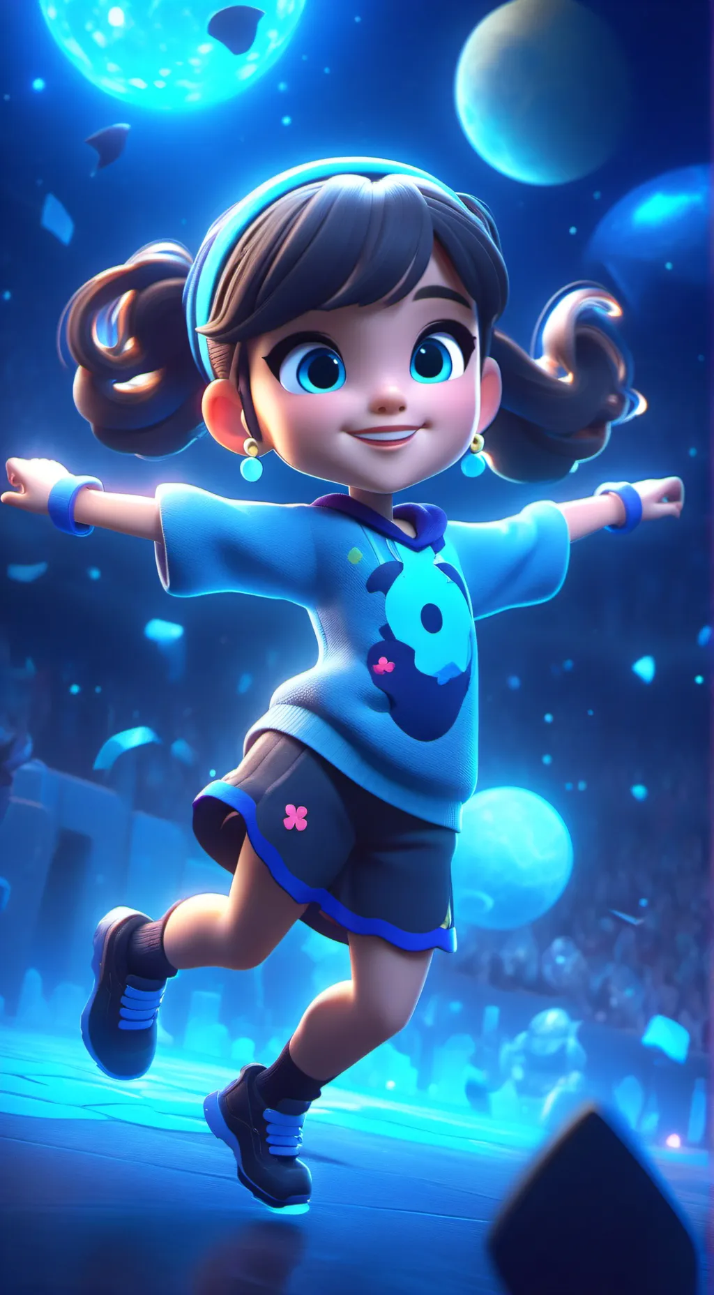 ai character: your daughter  background