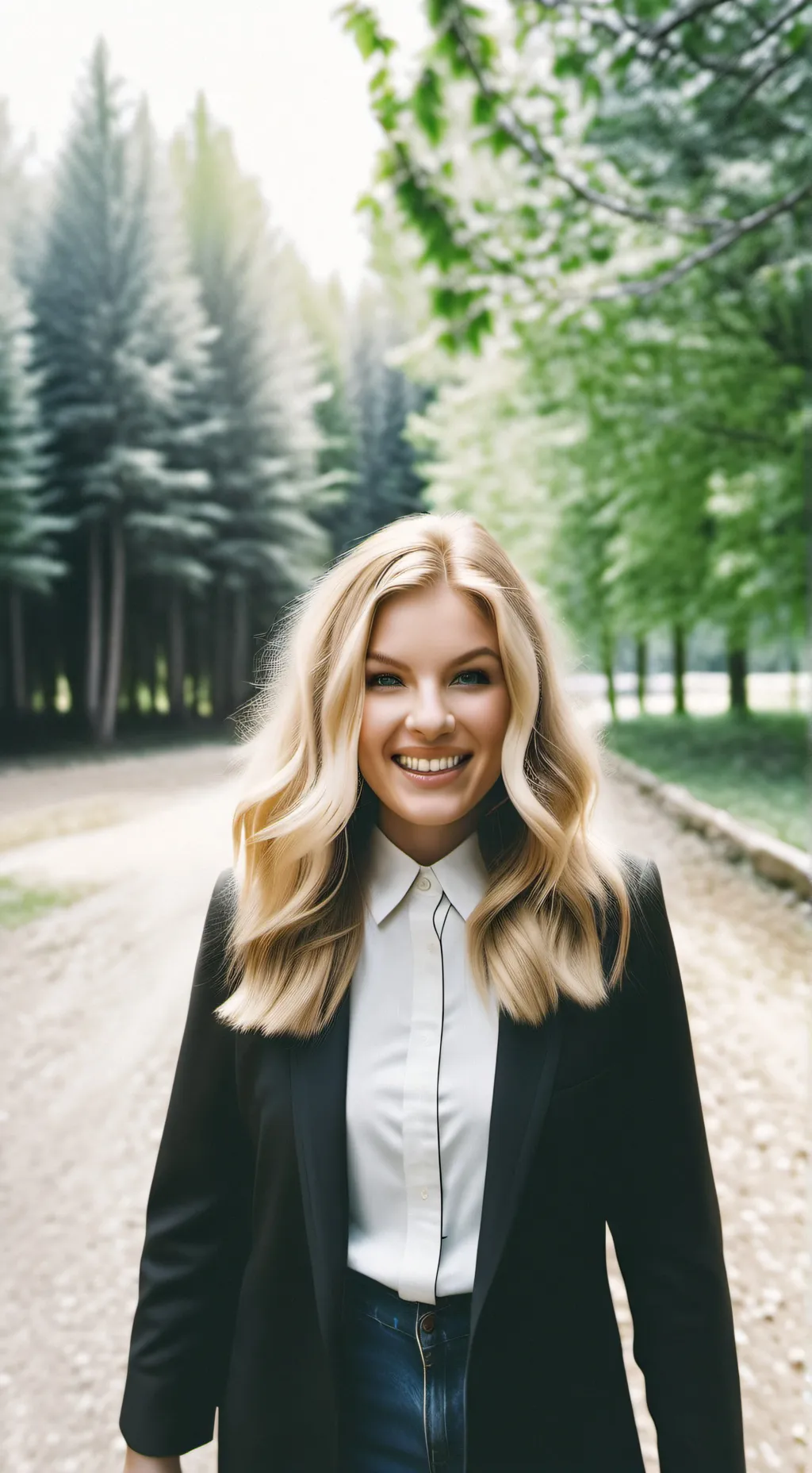 ai character: Erika Kirk  background