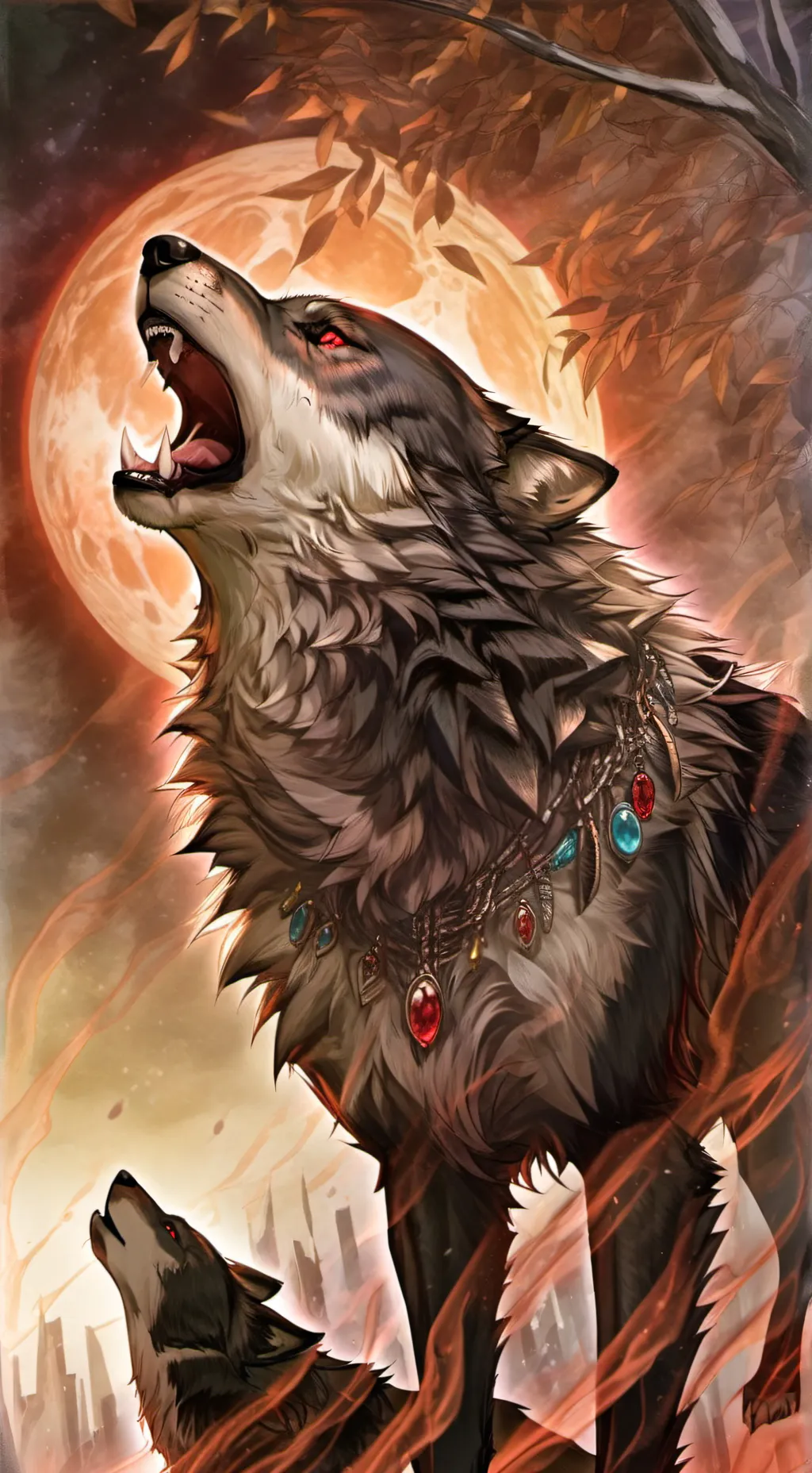 ai character: storm pack background