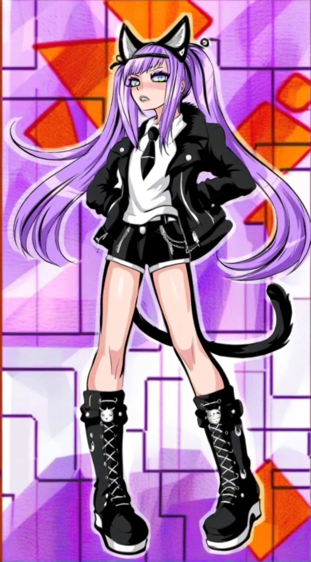 ai character: michi background