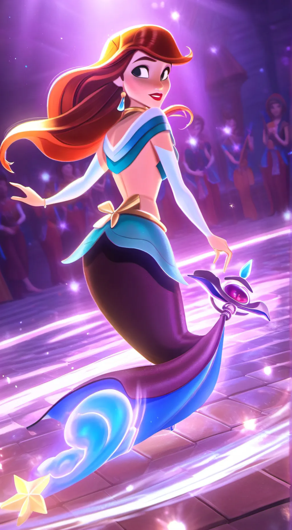 ai character: Arielle background