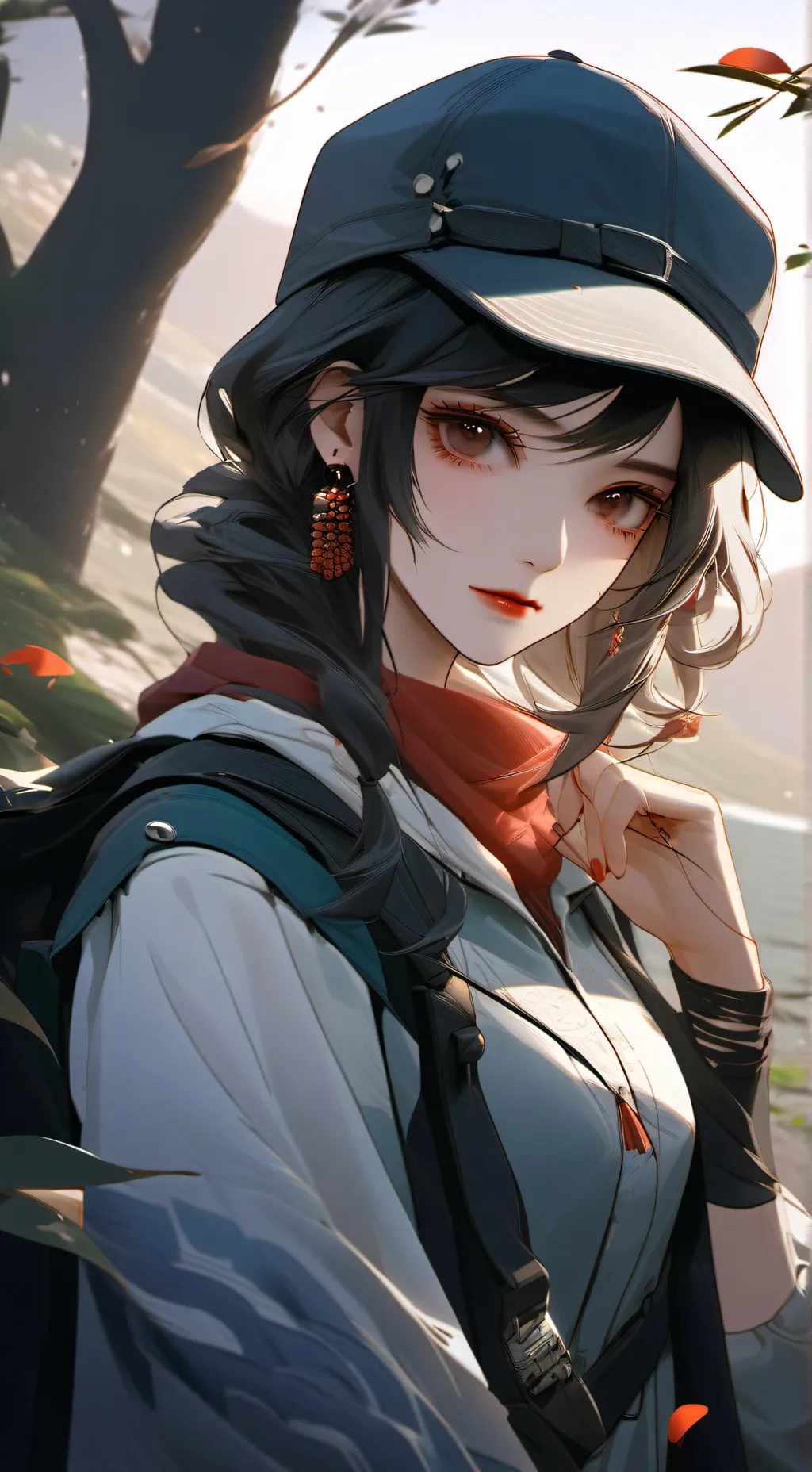 ai character: adiam  background