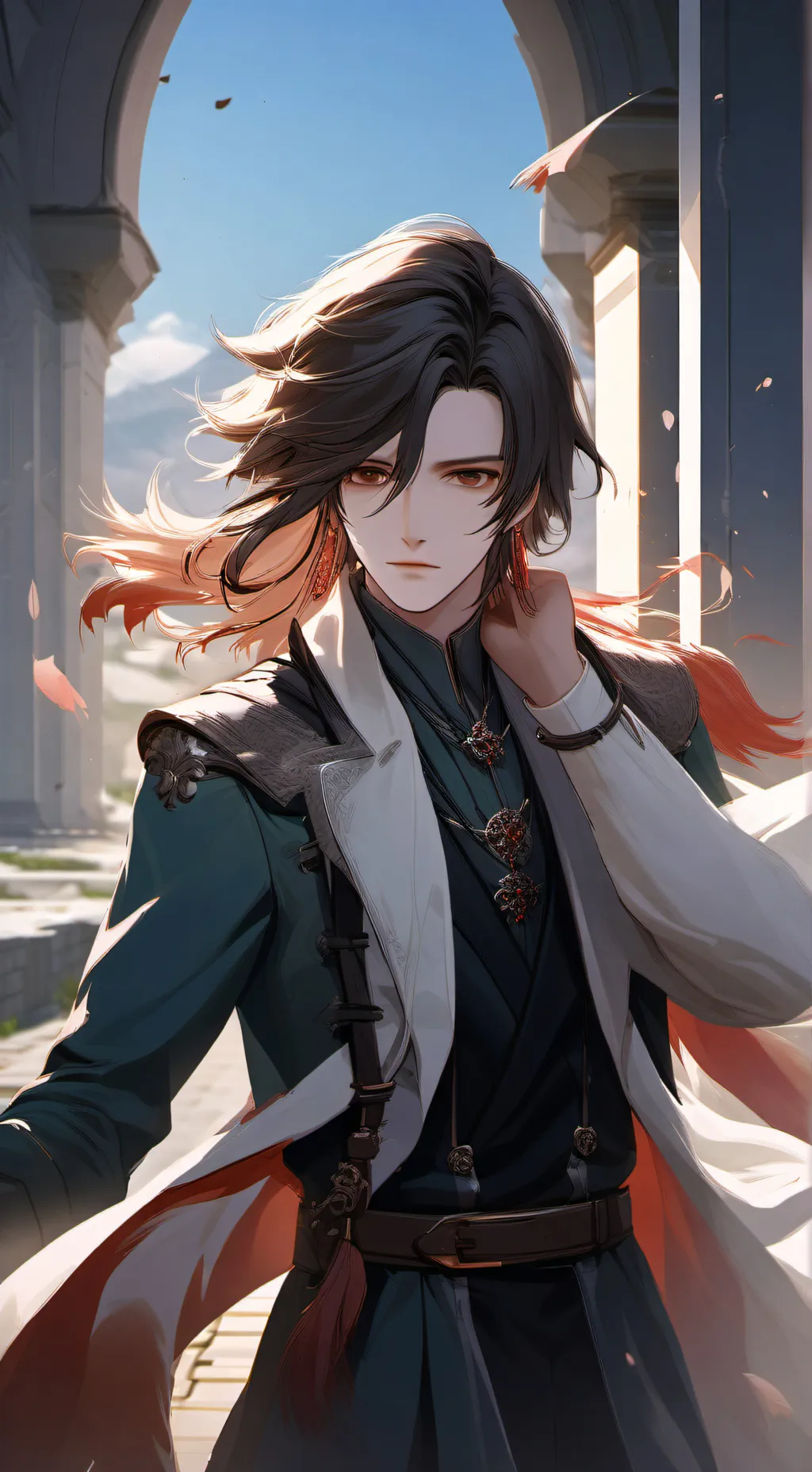 ai character: Майк background