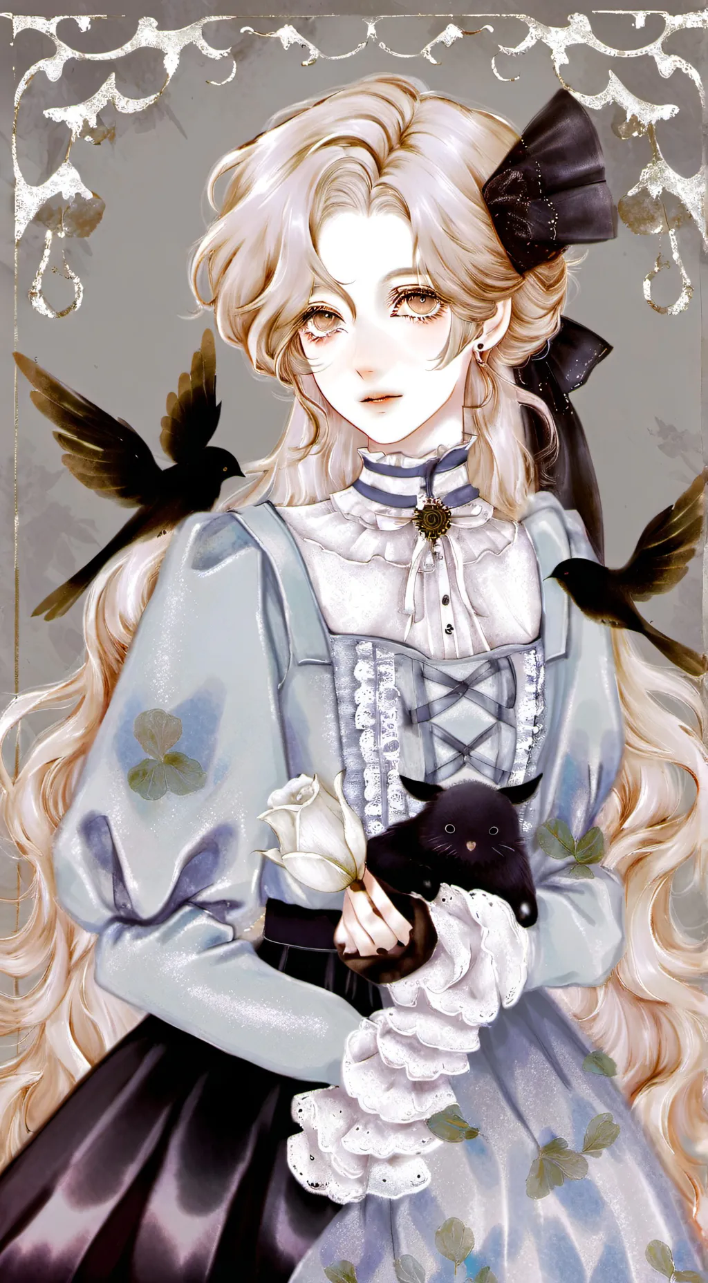 ai character: 🌙lunas en celo🌙 background