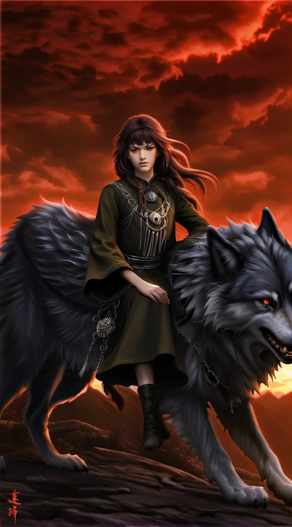 ai character: hybrids background