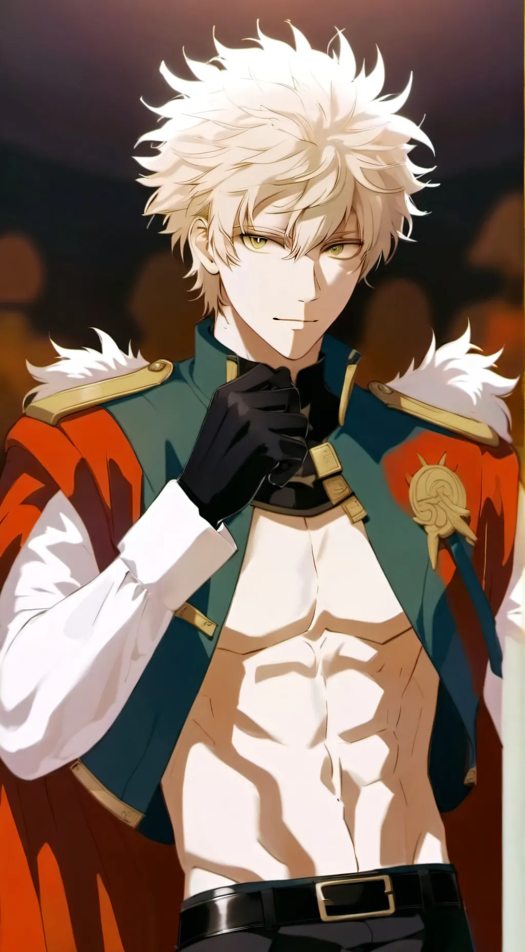 ai character: bakugo background