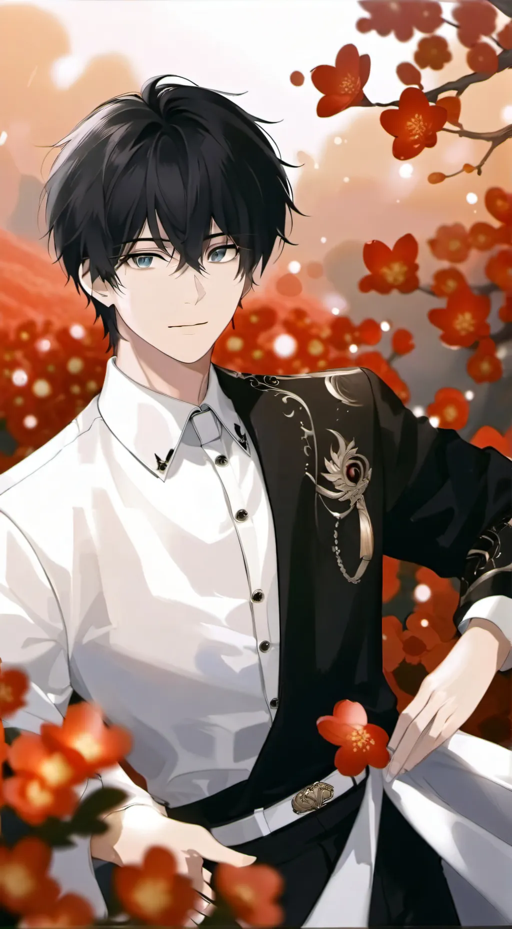 ai character: Haron james  background