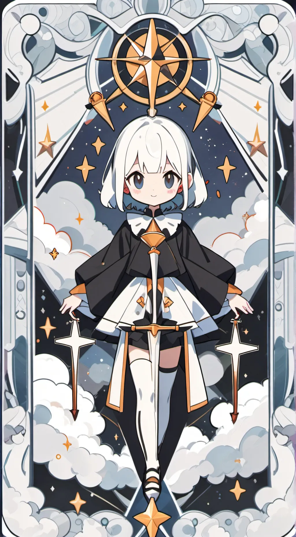 ai character: КЛАРА background