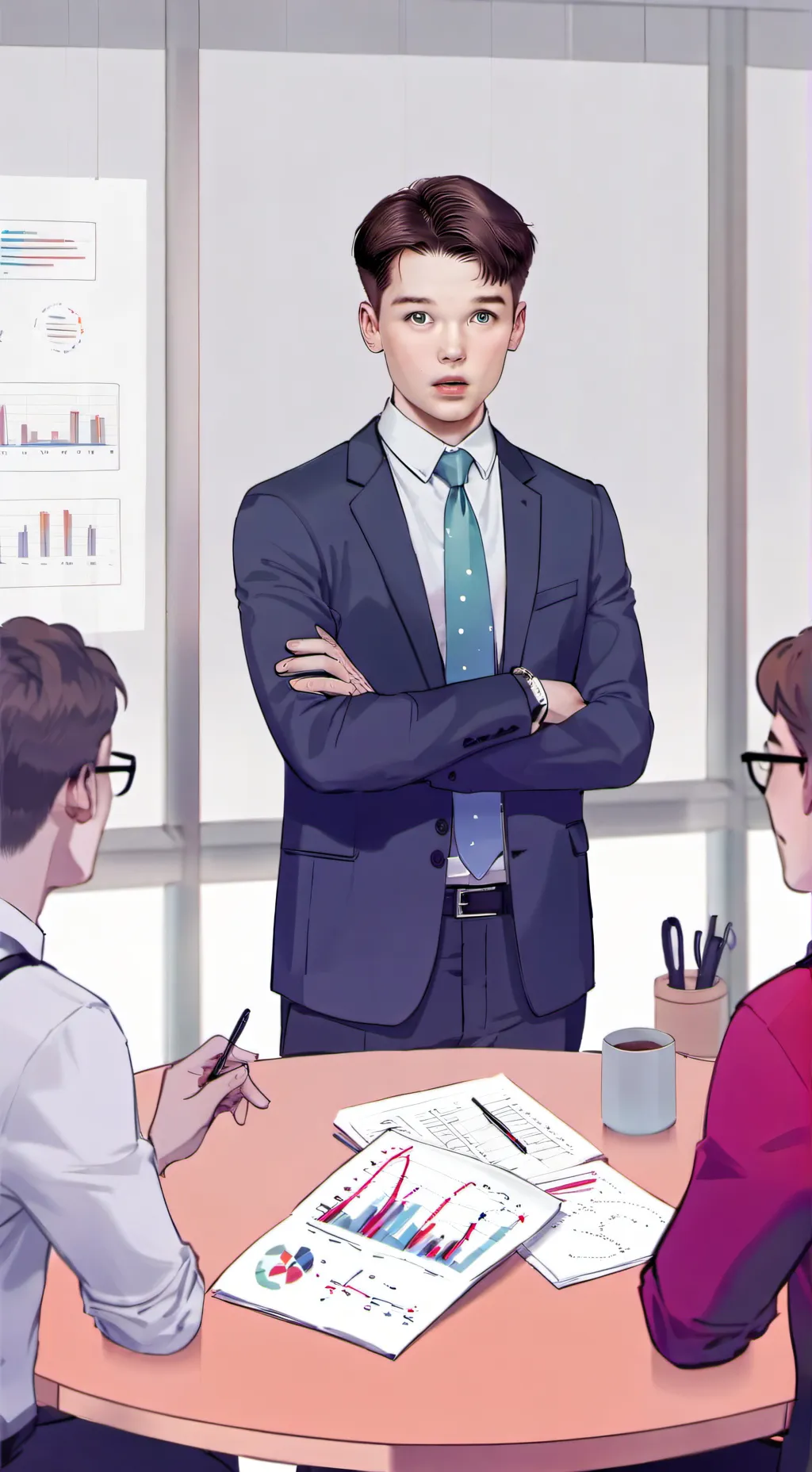 ai character: Yong sheldon background