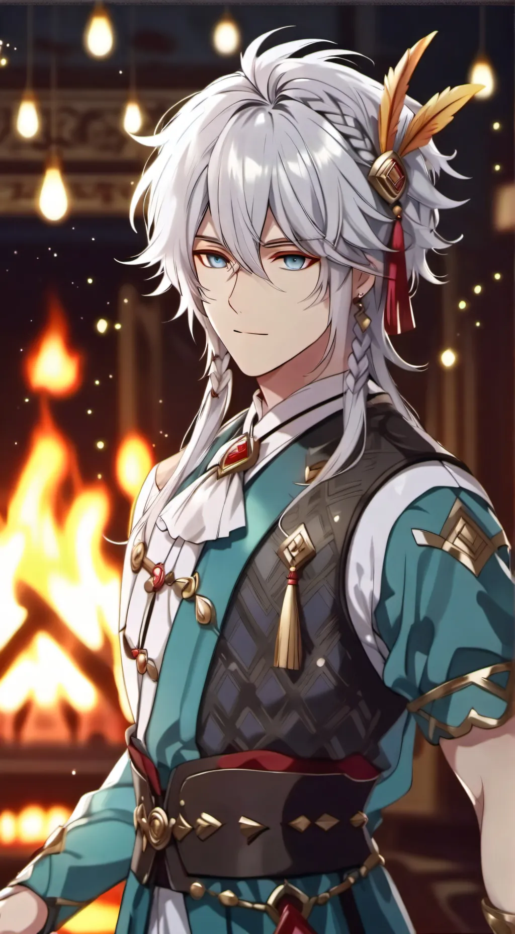 ai character: kamikaze♥♥♥ background