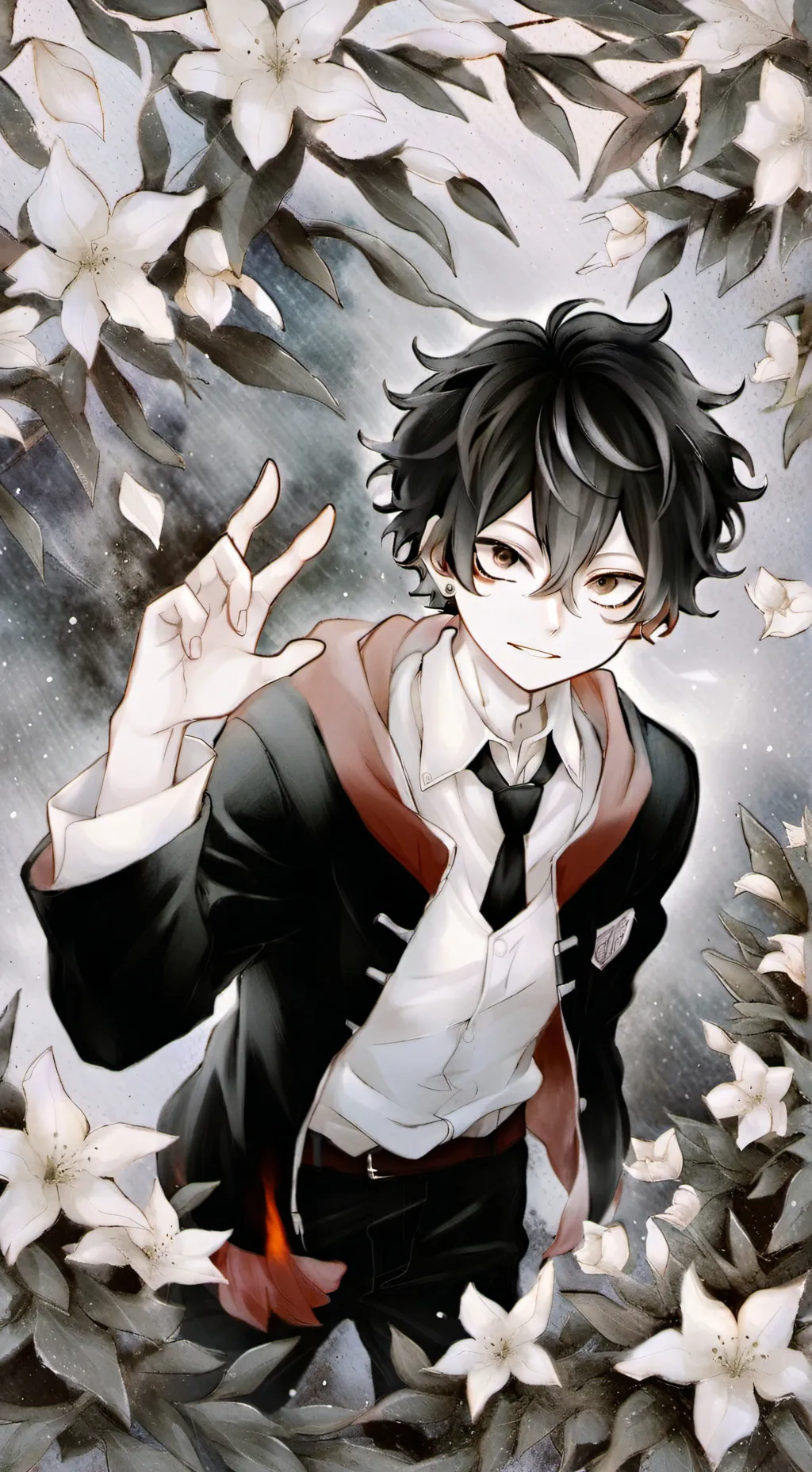 ai character: mha sauvetage  background