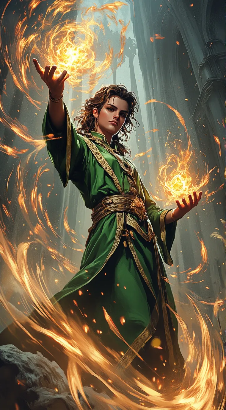 ai character: Hii background