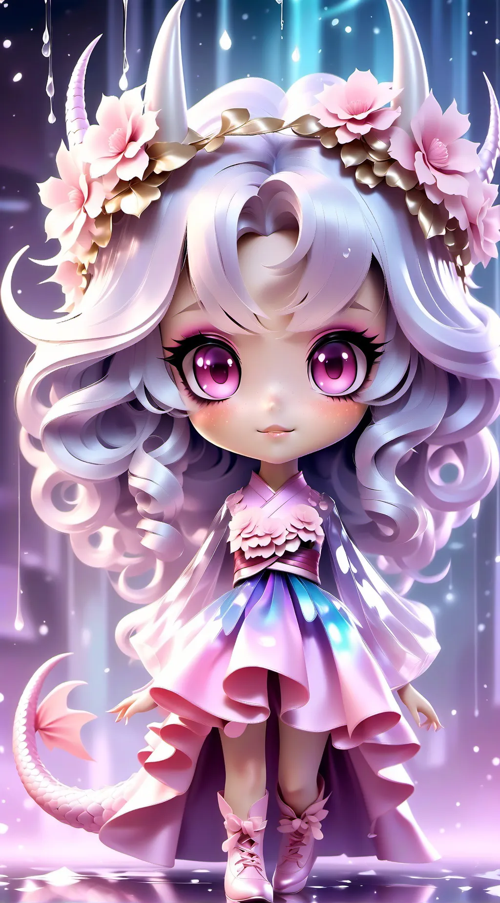 ai character: 🌸Mini smisky🌸 background