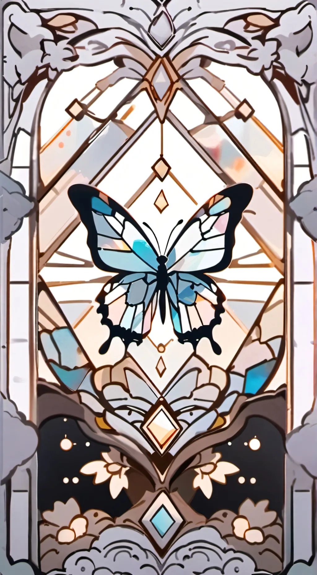 ai character: Smh happened background