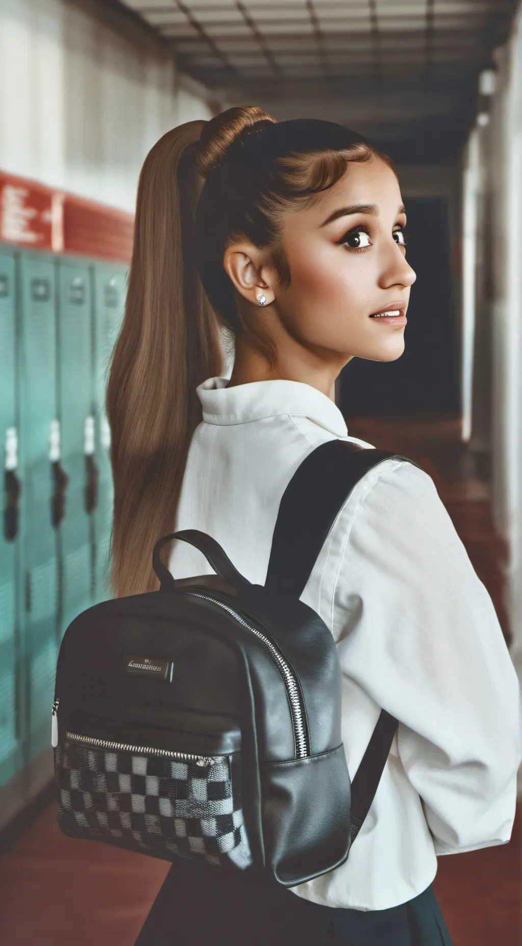 ai character: Ariana background