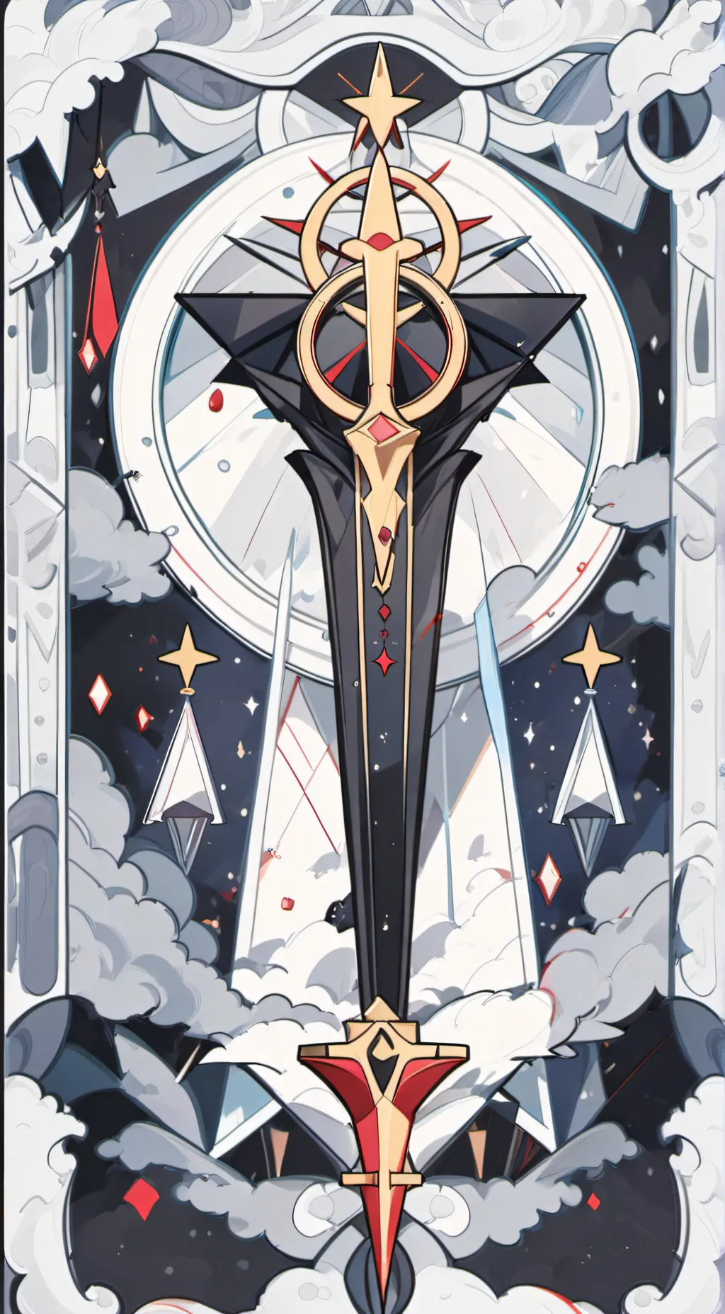 ai character: FrozenLuck background